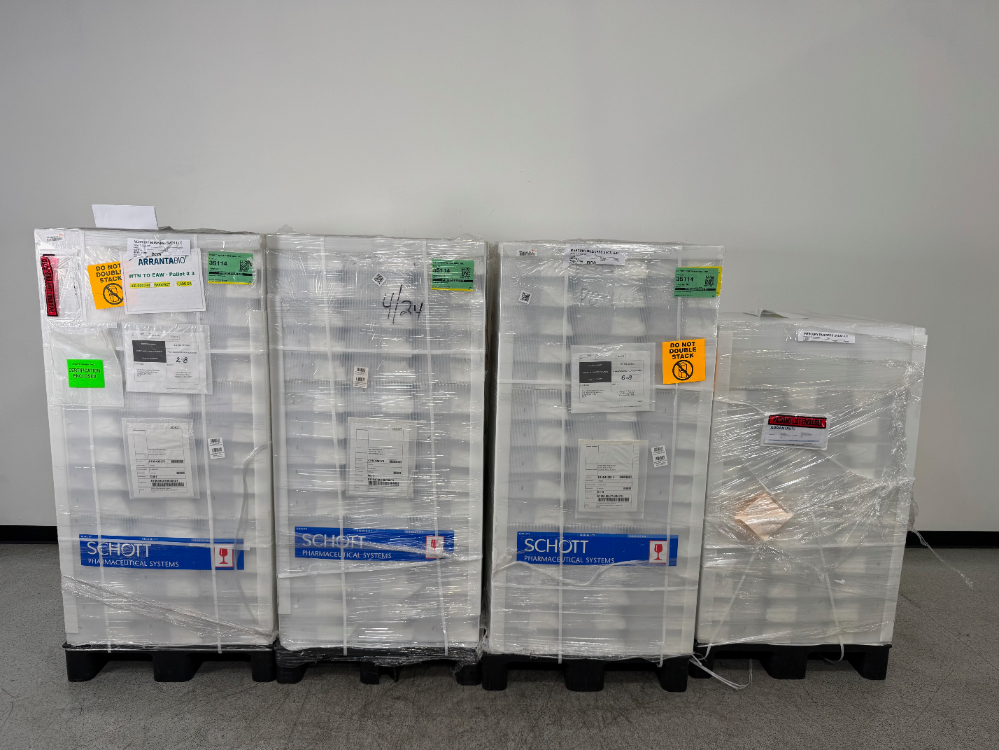 Image of 4 Pallets of AdaptiQ Ready-to-use Vials